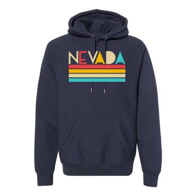 Retro Colors Nevada Premium Hoodie