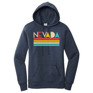 Retro Colors Nevada Women's Pullover Hoodie