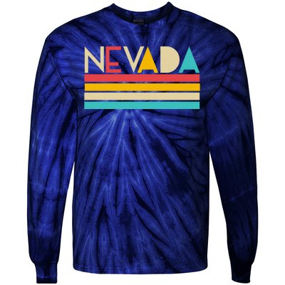 Retro Colors Nevada Tie-Dye Long Sleeve Shirt