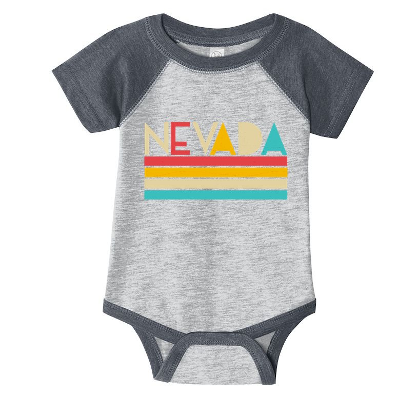 Retro Colors Nevada Infant Baby Jersey Bodysuit