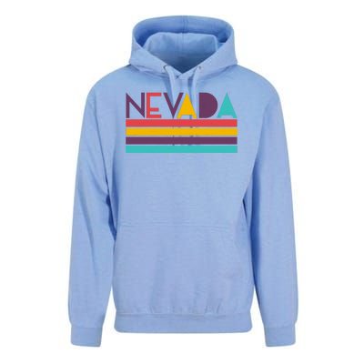 Retro Colors Nevada Unisex Surf Hoodie