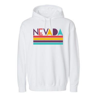 Retro Colors Nevada Garment-Dyed Fleece Hoodie