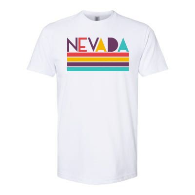 Retro Colors Nevada Softstyle CVC T-Shirt