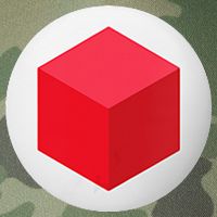 Red Cube Next Level Legacy Tie Dye Trucker Hat