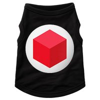 Red Cube Next Level Doggie Tank