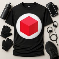 Red Cube Next Level Performance Shirt