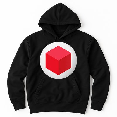 Red Cube Next Level Hoodie