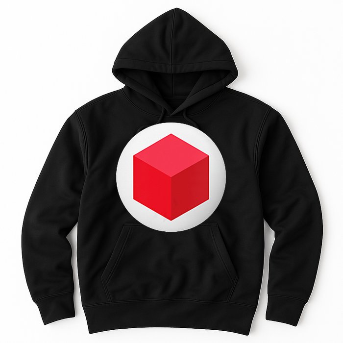 Red Cube Next Level Hoodie