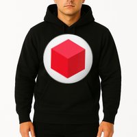 Red Cube Next Level Hoodie