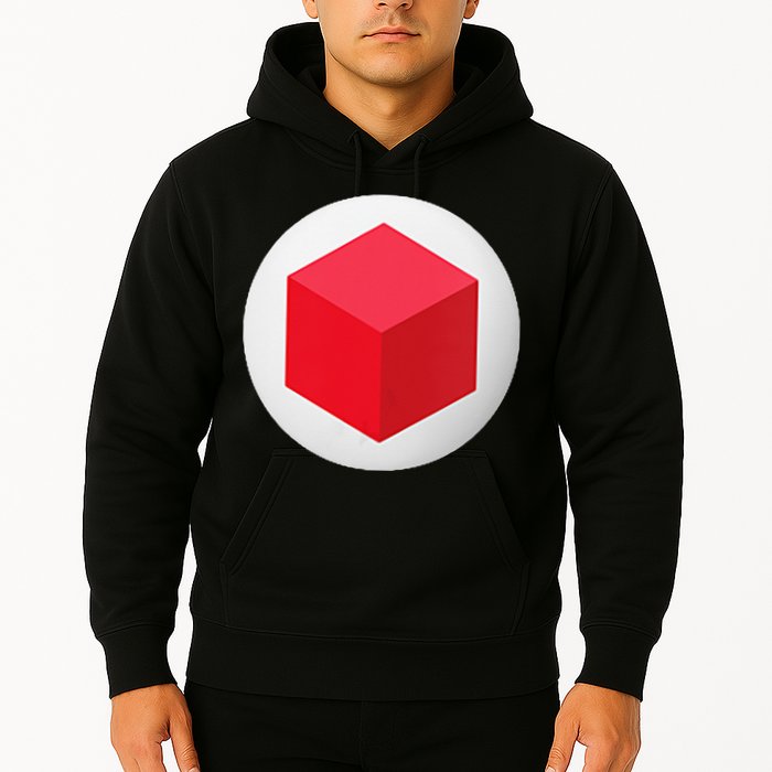 Red Cube Next Level Hoodie