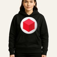 Red Cube Next Level Hoodie
