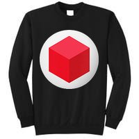 Red Cube Next Level Sweatshirt