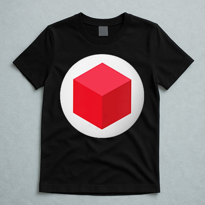 Red Cube Next Level T-Shirt
