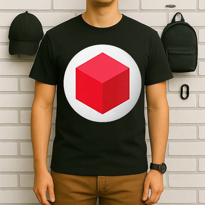 Red Cube Next Level T-Shirt