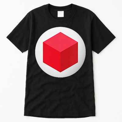Red Cube Next Level Tall T-Shirt
