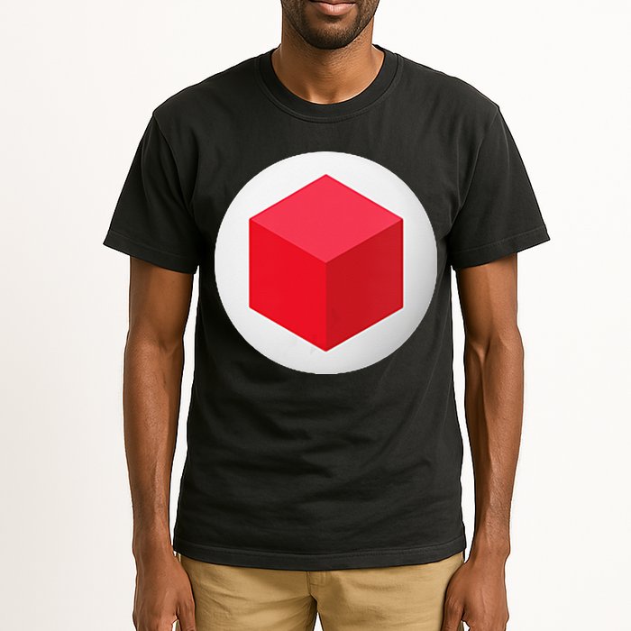 Red Cube Next Level Tall T-Shirt