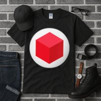 Red Cube Next Level Tall T-Shirt