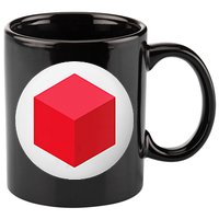 Red Cube Next Level 11oz C Handle Ceramic Mug