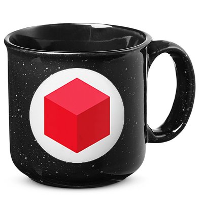 Red Cube Next Level 15oz Campfire Ceramic Mug