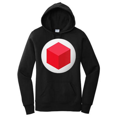 Red Cube Next Level Women's Pullover Hoodie