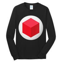 Red Cube Next Level Tall Long Sleeve T-Shirt