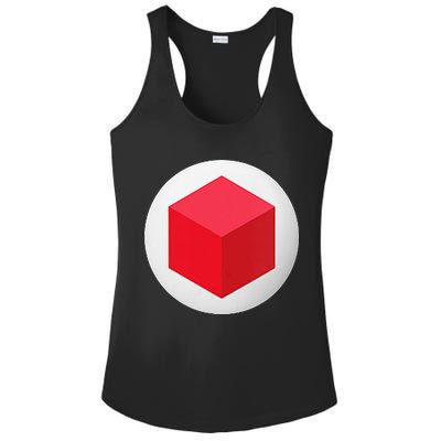 Red Cube Next Level Ladies PosiCharge Competitor Racerback Tank