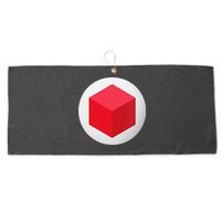 Red Cube Next Level Large Microfiber Waffle Golf Towel