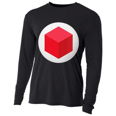 Red Cube Next Level Cooling Performance Long Sleeve Crew