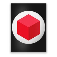 Red Cube Next Level Poster
