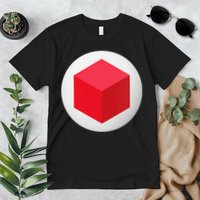 Red Cube Next Level Premium T-Shirt