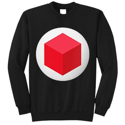 Red Cube Next Level Tall Sweatshirt
