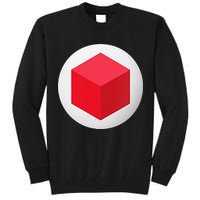 Red Cube Next Level Tall Sweatshirt
