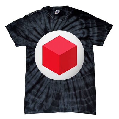 Red Cube Next Level Tie-Dye T-Shirt