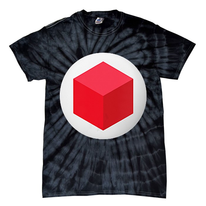 Red Cube Next Level Tie-Dye T-Shirt
