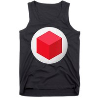 Red Cube Next Level Tank Top