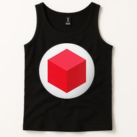 Red Cube Next Level Tank Top