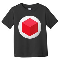 Red Cube Next Level Toddler T-Shirt