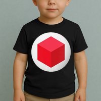 Red Cube Next Level Toddler T-Shirt