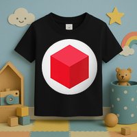 Red Cube Next Level Toddler T-Shirt
