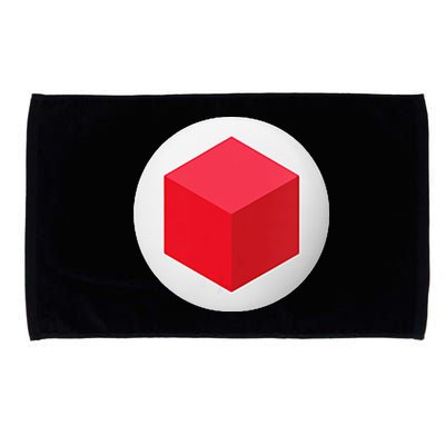 Red Cube Next Level Microfiber Hand Towel
