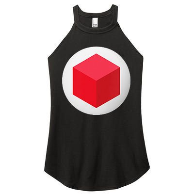Red Cube Next Level Women's Perfect Tri Rocker Tank