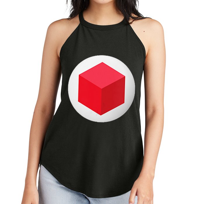 Red Cube Next Level Women's Perfect Tri Rocker Tank