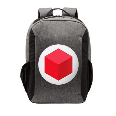 Red Cube Next Level Vector Backpack