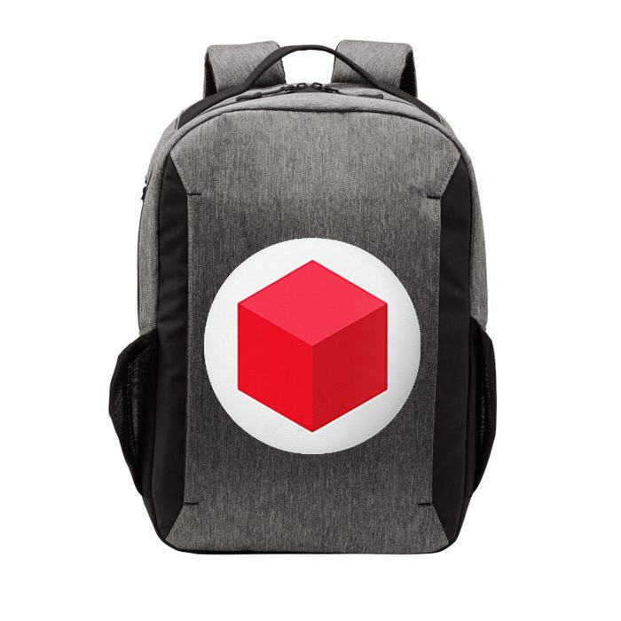 Red Cube Next Level Vector Backpack
