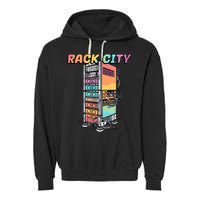 Rack City Network Server Rack Network Engineer Homelab Garment-Dyed Fleece Hoodie