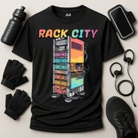 Rack City Network Server Rack Network Engineer Homelab Performance Shirt