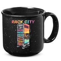 Rack City Network Server Rack Network Engineer Homelab 15oz Campfire Ceramic Mug