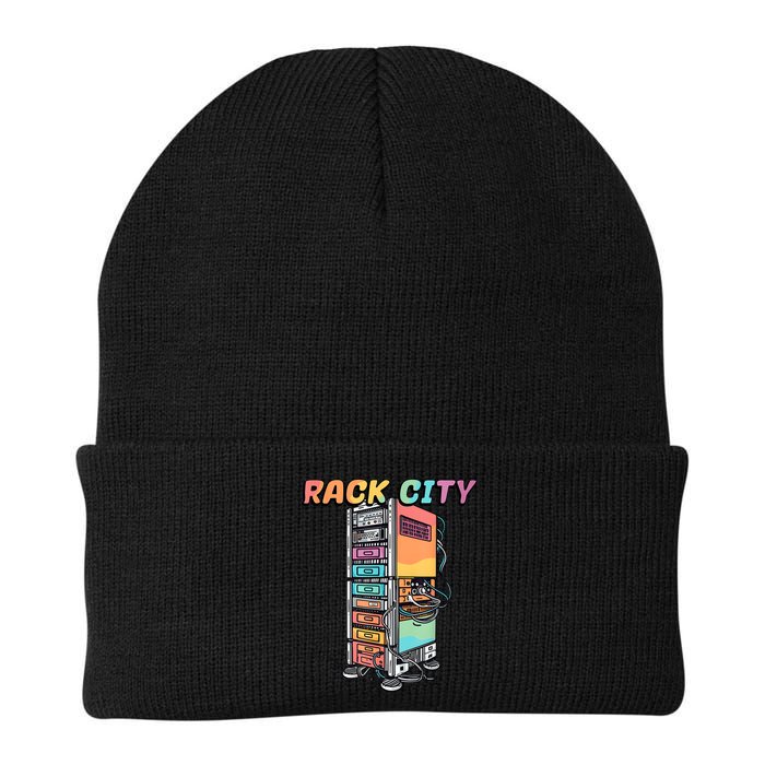 Rack City Network Server Rack Network Engineer Homelab Beanie