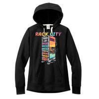 Rack City Network Server Rack Network Engineer Homelab Women's Fleece Hoodie