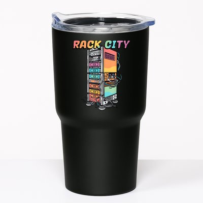 Rack City Network Server Rack Network Engineer Homelab Tumbler